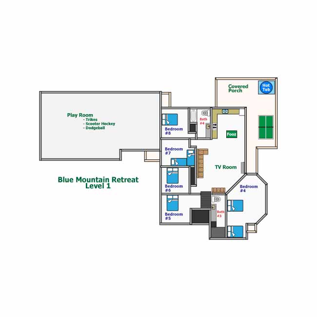 Level 1 floor plan